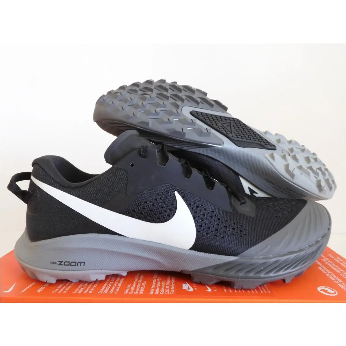 Wmns Nike Air Zoom Terra Kiger 6 Off Noir-black-spruce Aura SZ 11 CJ0220-001 - Black