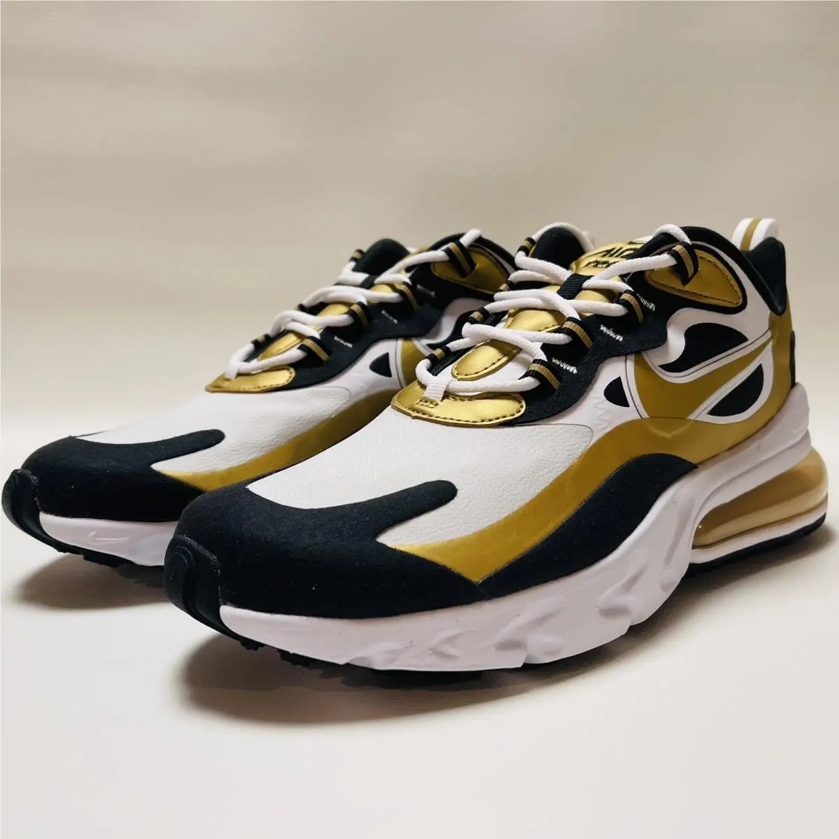 Nike shoes - Nike Air Max 270 - Air Max - CW7298100 - White Metallic Gold Black, Manufacturer: Multicolor 5