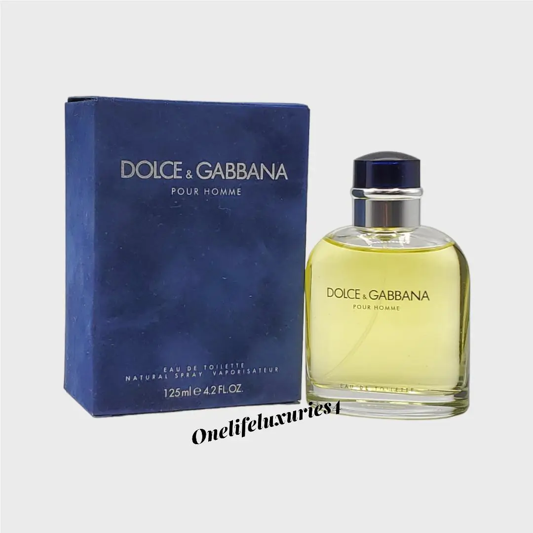 Dolce Gabbana Pour Homme by D G Men Eau De Toilette 4.2oz 125ml