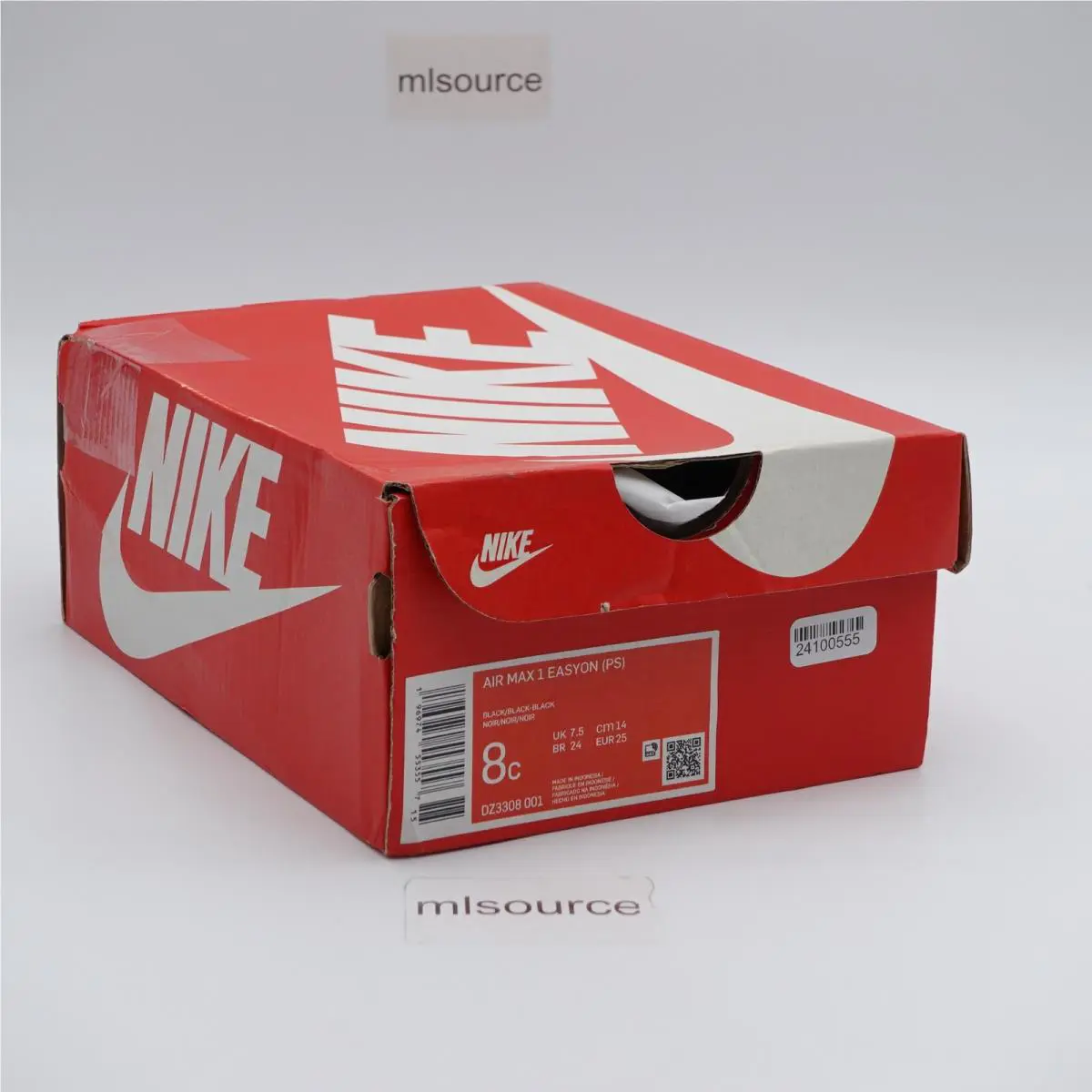 Nike shoes - Nike Air Max 1 EasyOn Stretch - DZ3308-001 - Black, Manufacturer: Black (UPC: 196974553557) 2