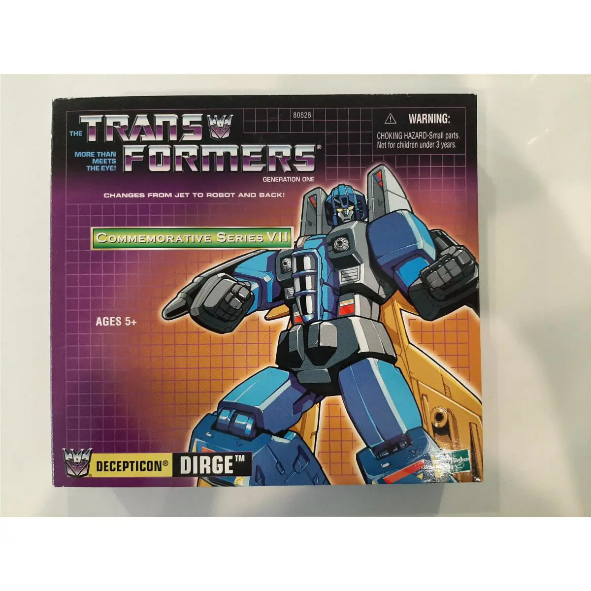 G1 Transformers Dirge Reissue Commemorative Series Vii 7 2003 Hasbro Tru
