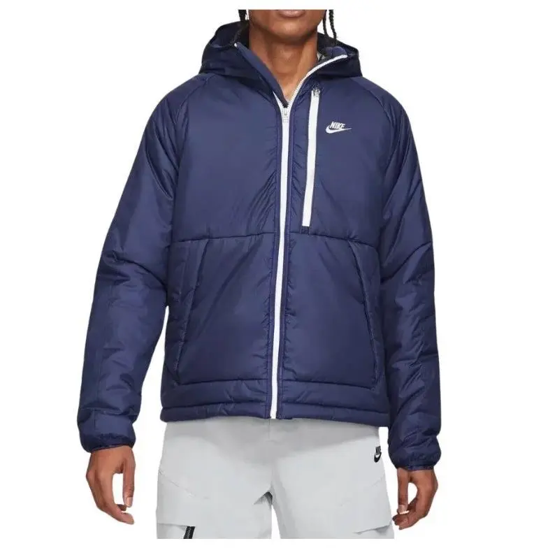 Sportswear Therma-fit Legacy Hooded Jacket Blue DD6857-410 Mens Size XL by Nike