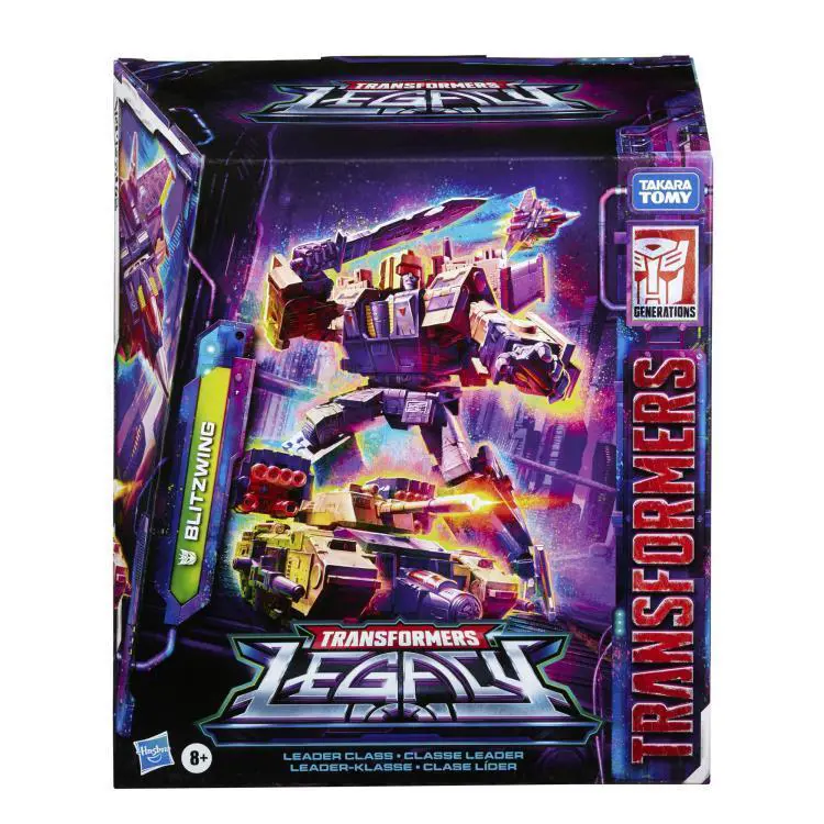Transformers Generations Legacy Leader Class Blitzwing Action Figure