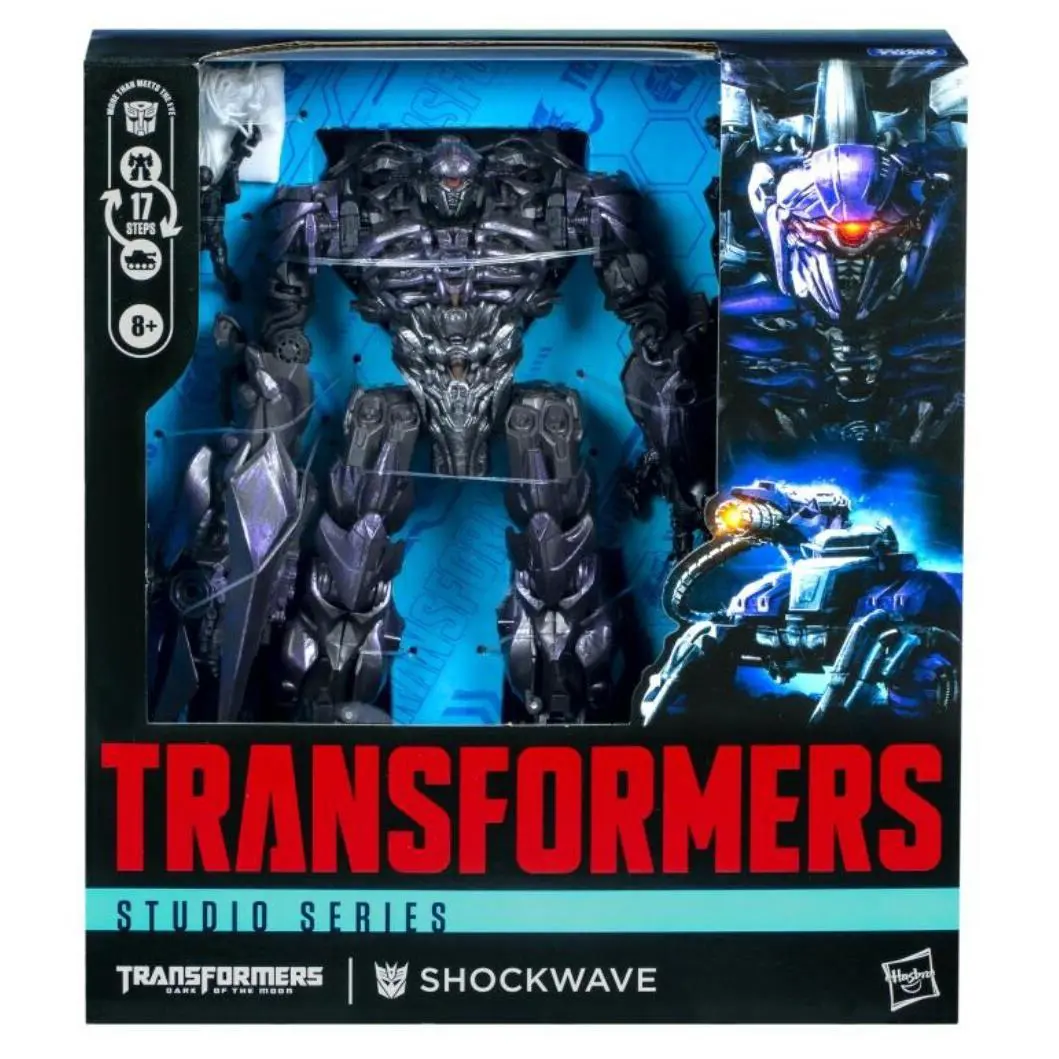 Transformers Studio Series Leader Class Dark of The Moon Shockwave In-stock