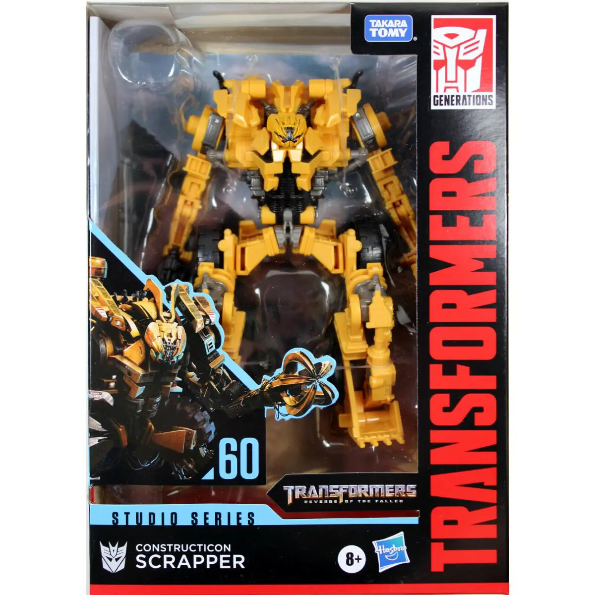 Transformers: Studio Series Scrapper 60 Action Figure Voyager Class
