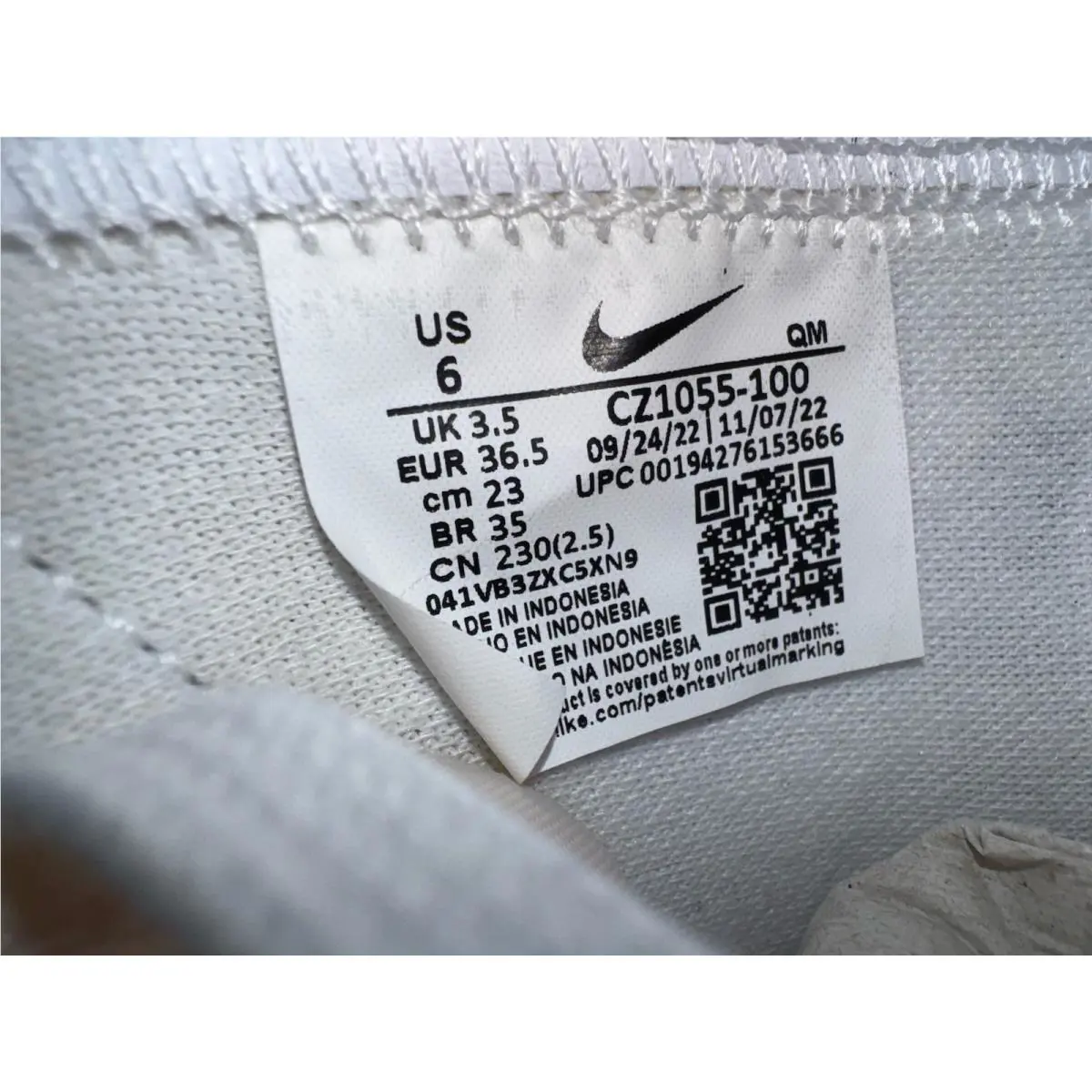Nike shoes - Nike Blazer - Blazer - CZ1055-100 - White (UPC: 0194276153666) 6