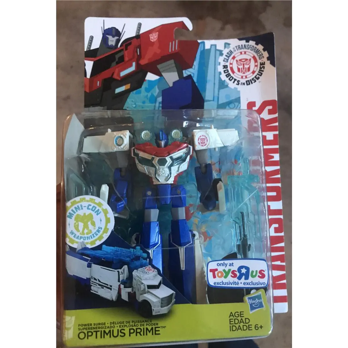Transformers Rid Deluxe Power Surge Optimus Prime Tru Exclusive Rare Colors