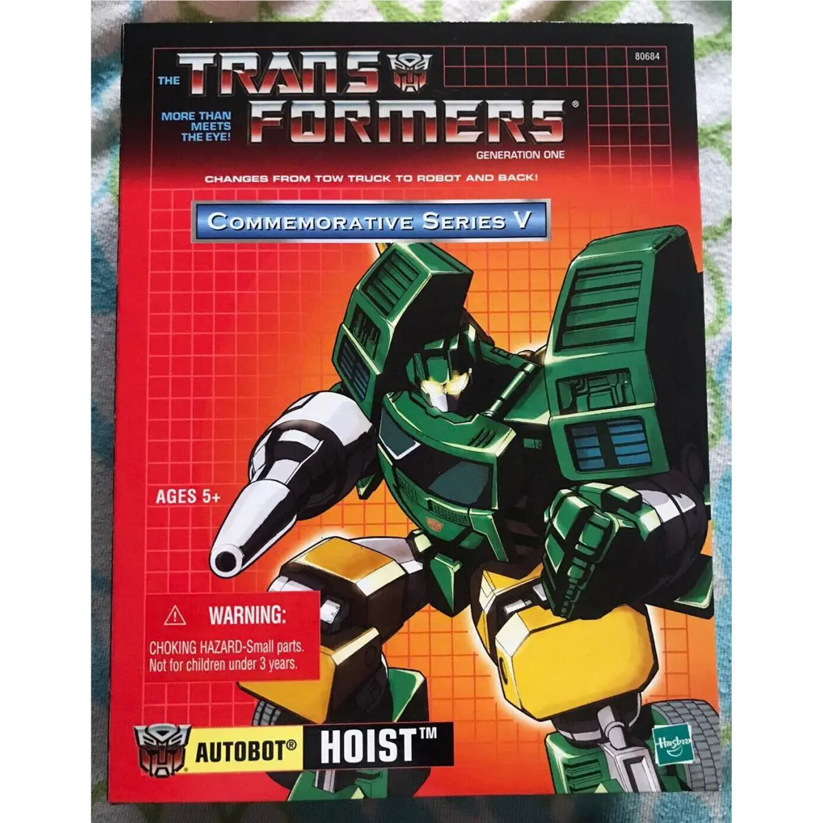 Transformers G1 Commemorative Hoist Mint Case Fresh Tru Exclusive