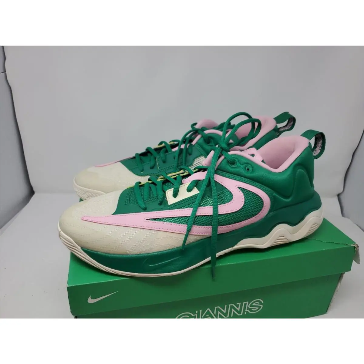 Nike shoes - Nike Giannis Immortality 3 - Giannis Immortality - DZ7533 300 - Fossil Stone, Manufacturer: Malachite (UPC: 196969109837) 2