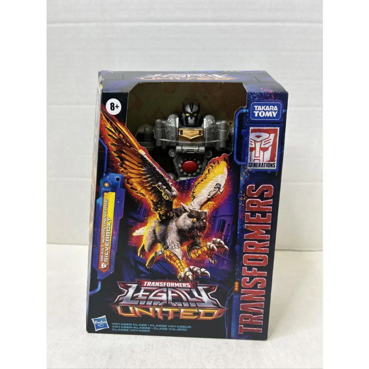 Transformers Hasbro Legacy Beast Wars Universe Voyager Class Silverbolt B4