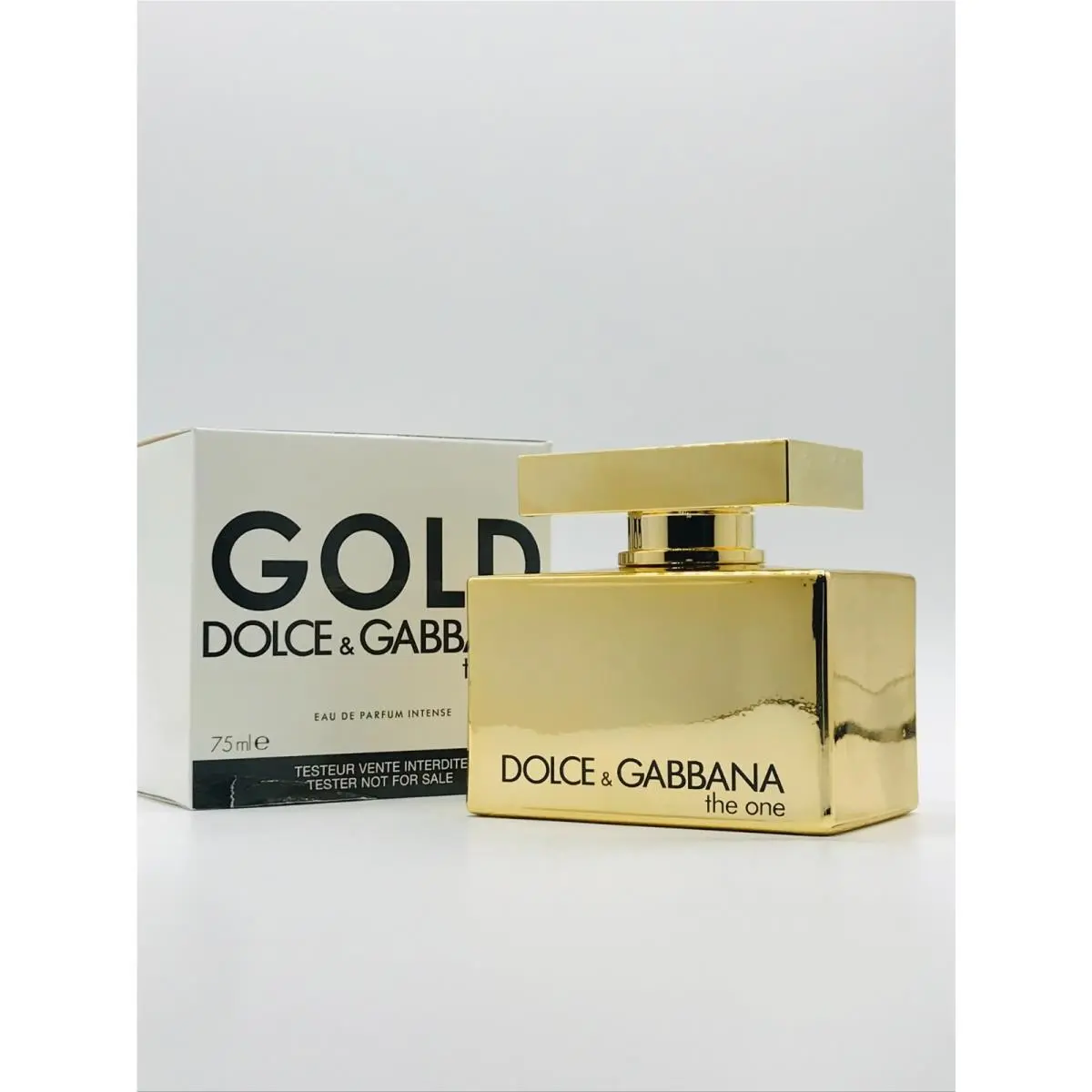 Dolce Gabbana The One Gold Women Parfum Intense Spray 2.5 oz Box As Shown