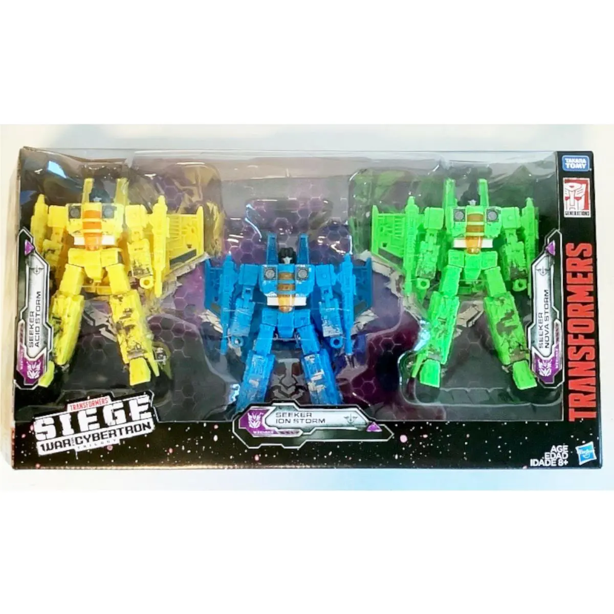 Hasbro E5002 Transformers War For Cybertron Siege Rainmakers Seekers 3-Pack