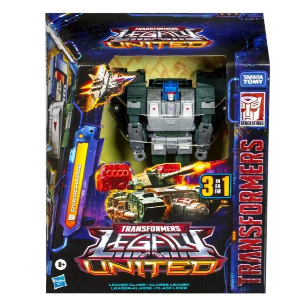 Transformers Legacy United Leader Overcharge Action Figure In-stock
