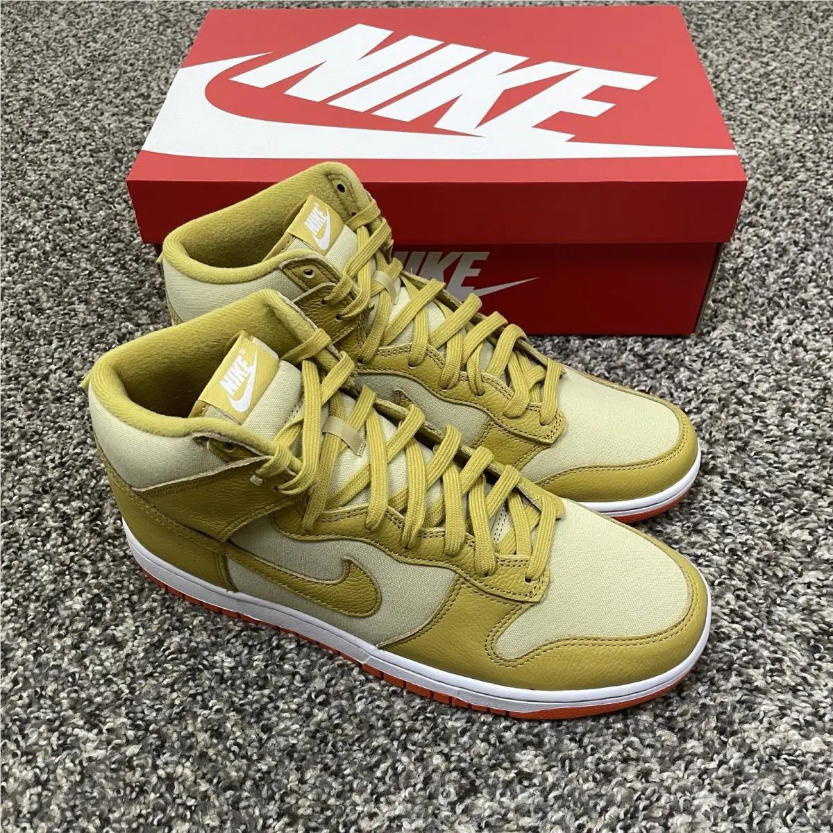 Nike shoes - Nike Dunk High - Dunk High - DV7215-700 - Gold 0