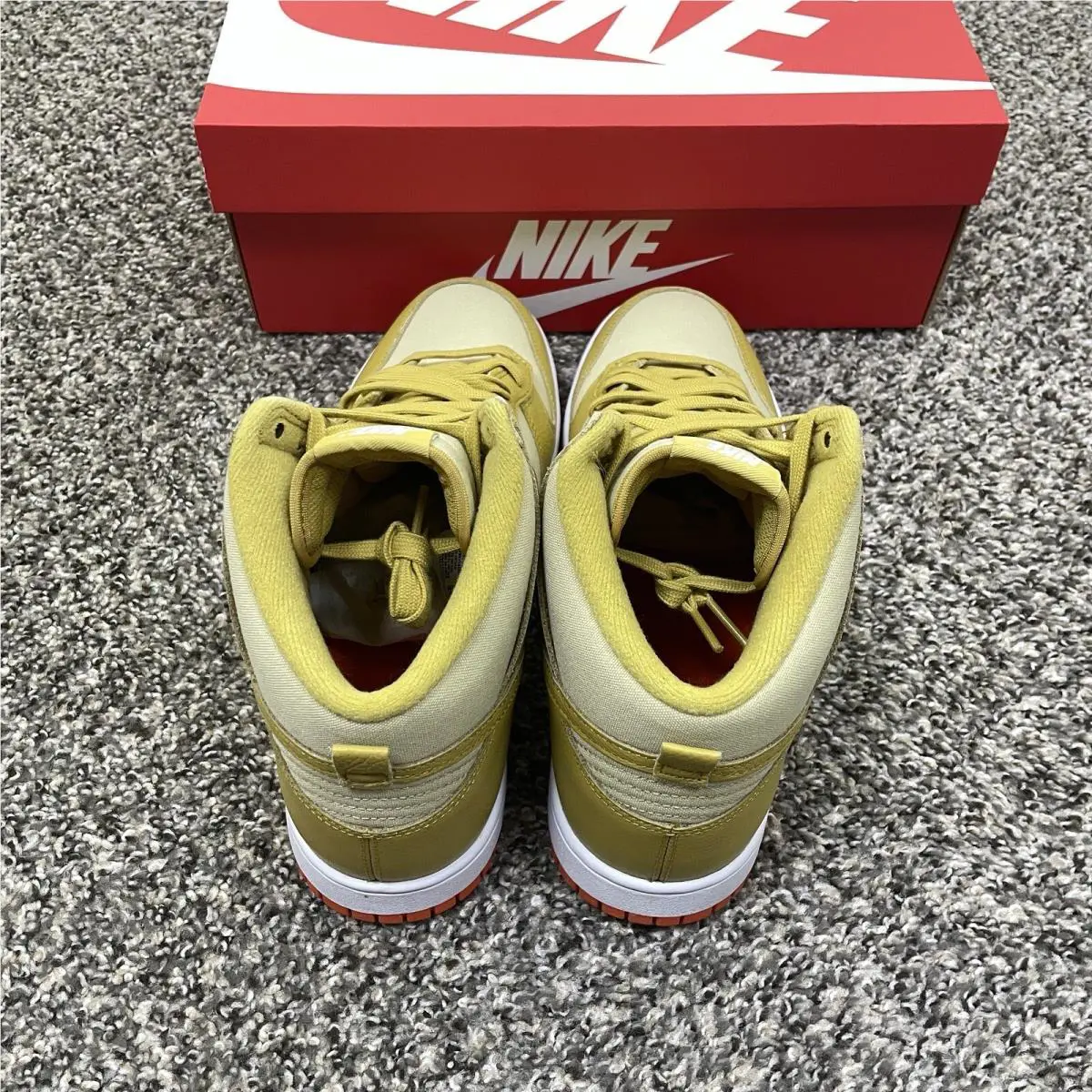 Nike shoes - Nike Dunk High - Dunk High - DV7215-700 - Gold 2