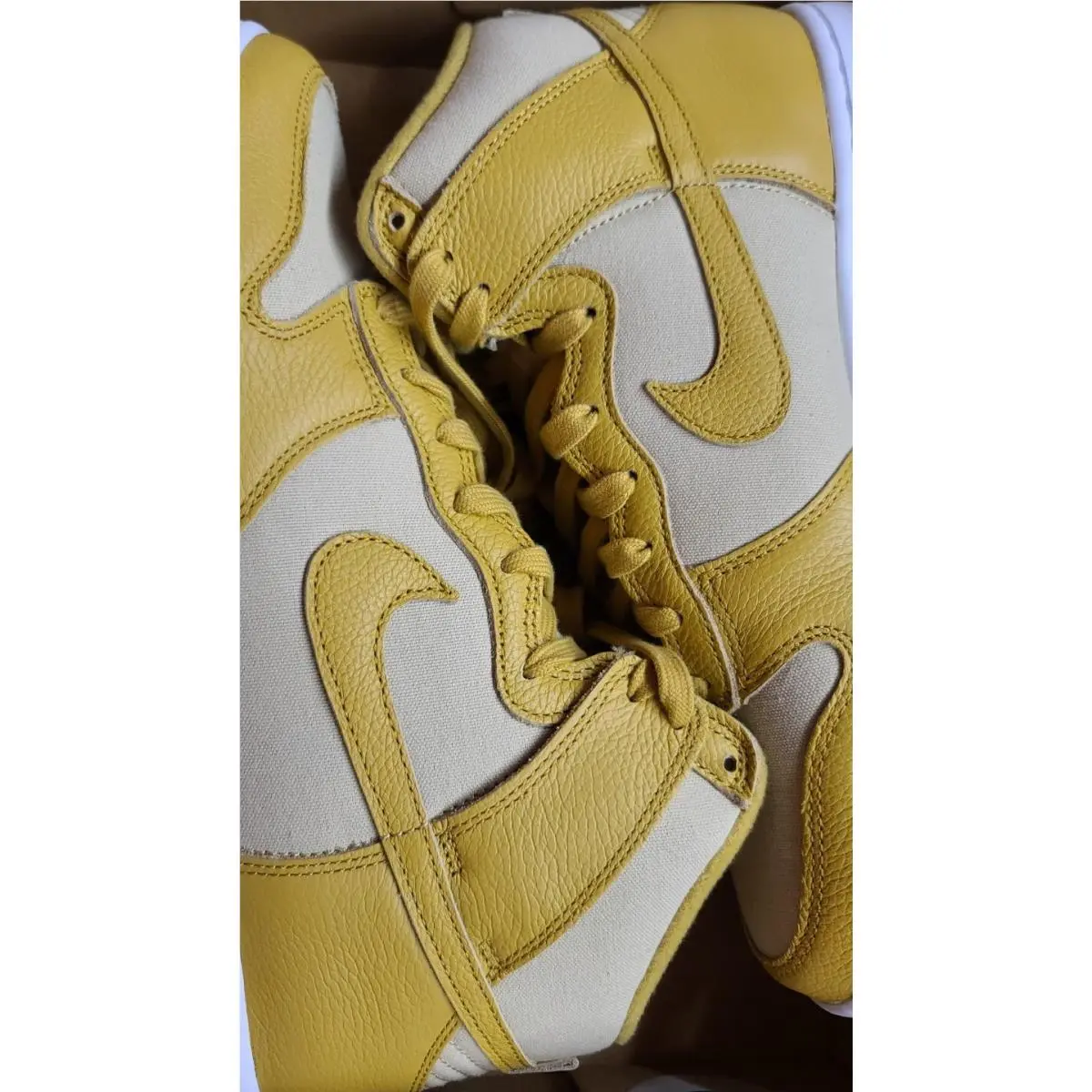 Nike shoes - Nike Dunk High - Dunk High - DV7215-700 - Gold 8