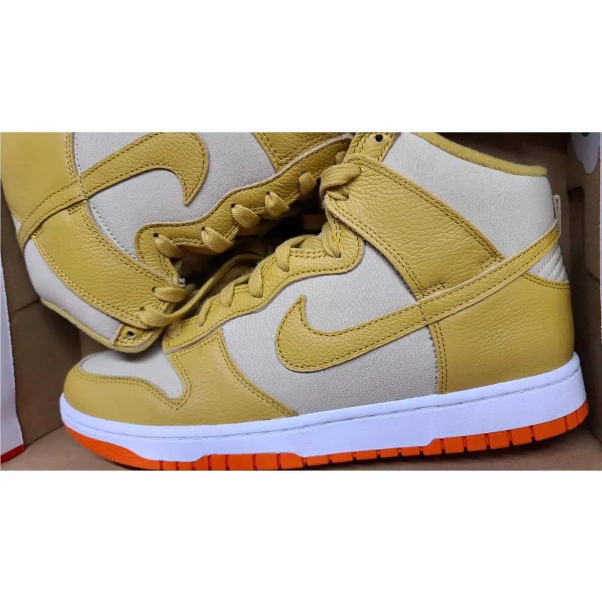 Nike shoes - Nike Dunk High - Dunk High - DV7215-700 - Gold 10