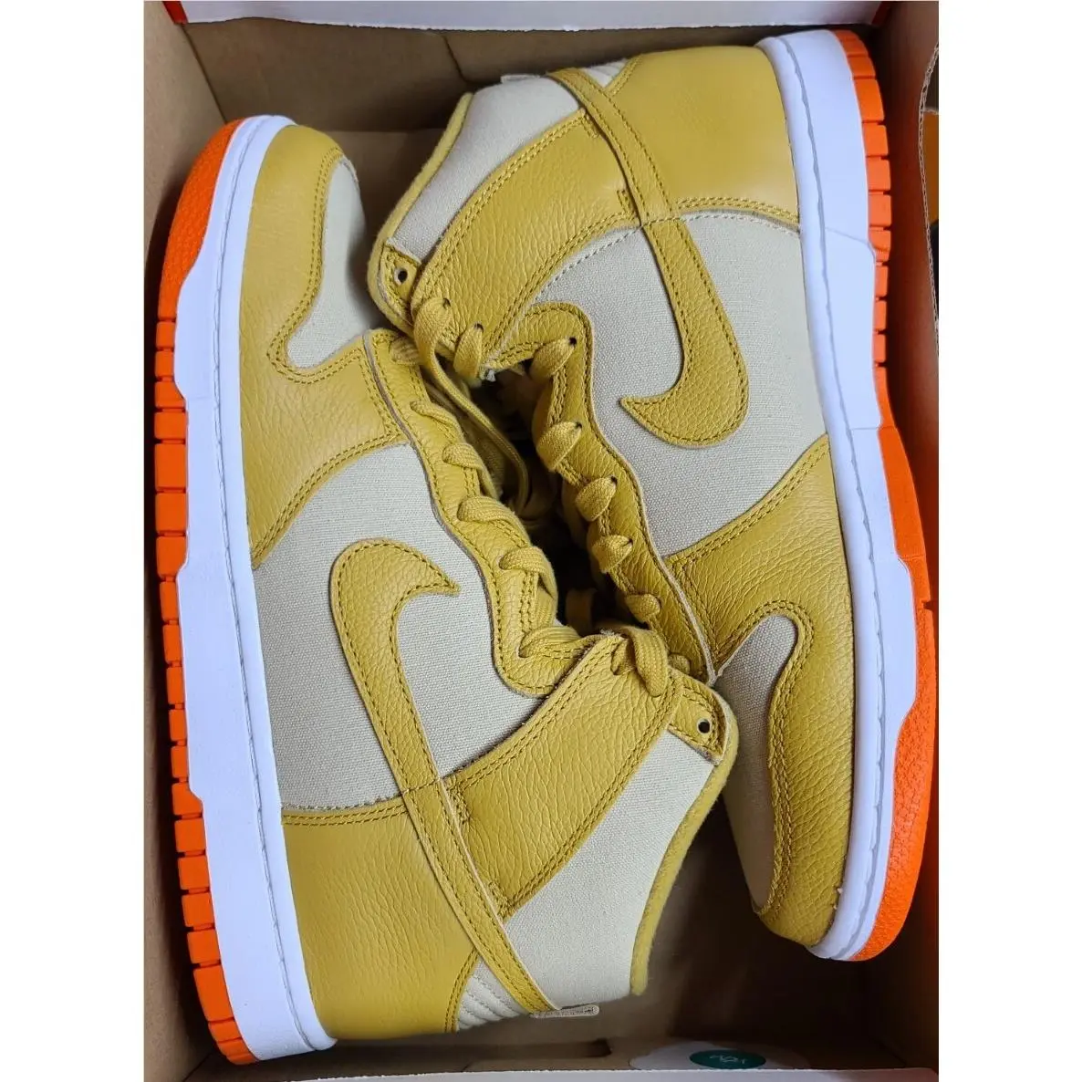 Nike shoes - Nike Dunk High - Dunk High - DV7215-700 - Gold 7