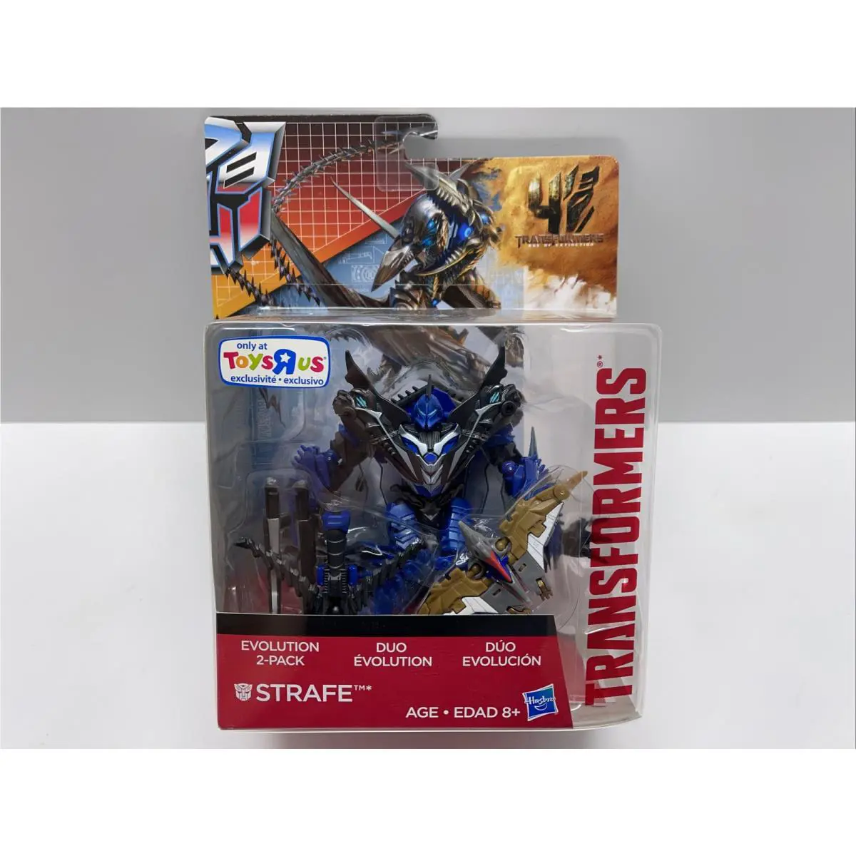 Transformers Age of Extinction Strafe Evolution 2-Pack Deluxe Tru Exclusive