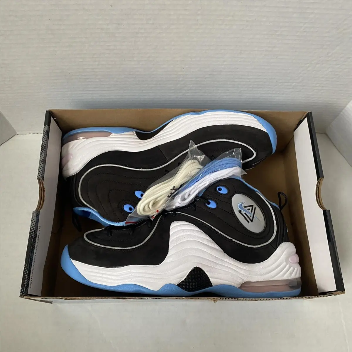 Nike shoes - Nike Air Penny II - Air Penny - DM9132-001 - Black/Colbalt Pulse-White 6