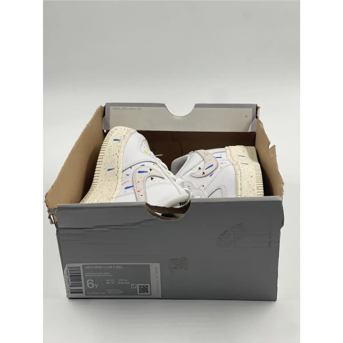 Nike shoes - Nike Air Force 1 - Air Force - DJ2598100 - White (UPC: 194957449705) 6
