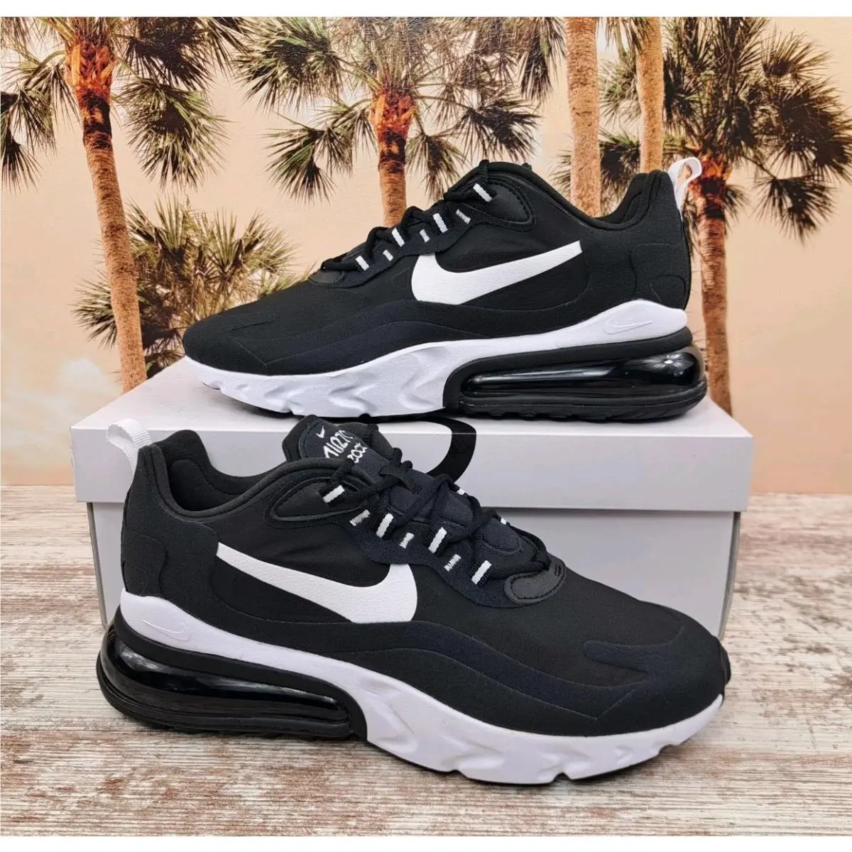 Nike shoes - Nike Air Max 270 React - CI3866-004 - Black 8