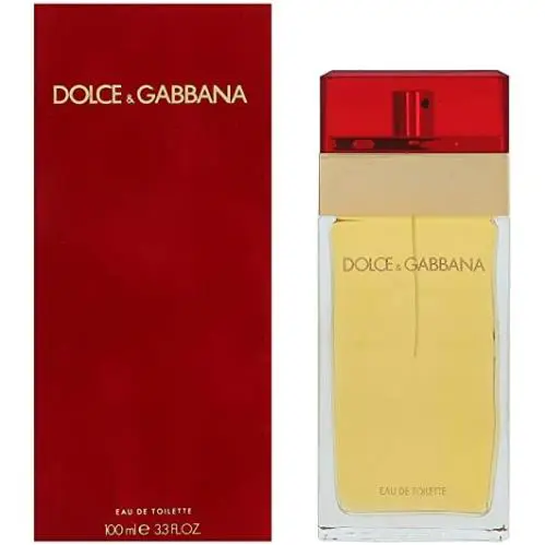 Dolce Gabanna For Women 3.3 oz Eau De Toilette Spray Red Velvet Box Rare