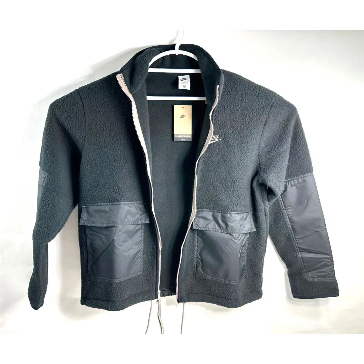 Nike clothing - Nike Sportswear Sport Essentials Jacket - DV8182010 - Black (UPC: 196152584243) 5