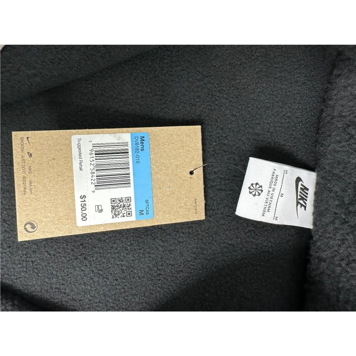 Nike clothing - Nike Sportswear Sport Essentials Jacket - DV8182010 - Black (UPC: 196152584243) 15