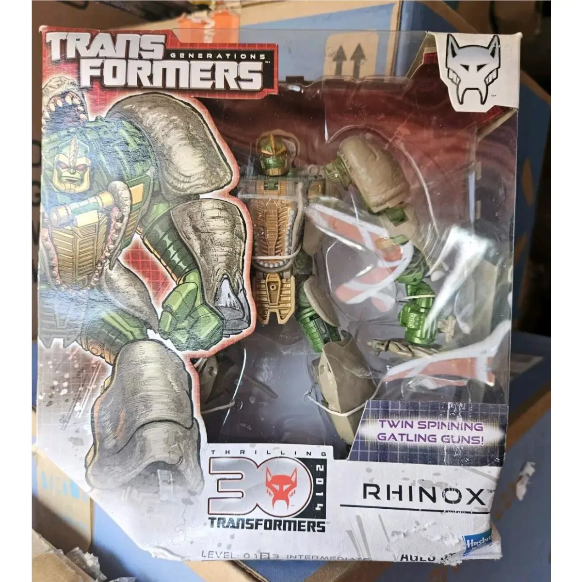 Transformers Generations Rhinox Misb 2012 Box Damage