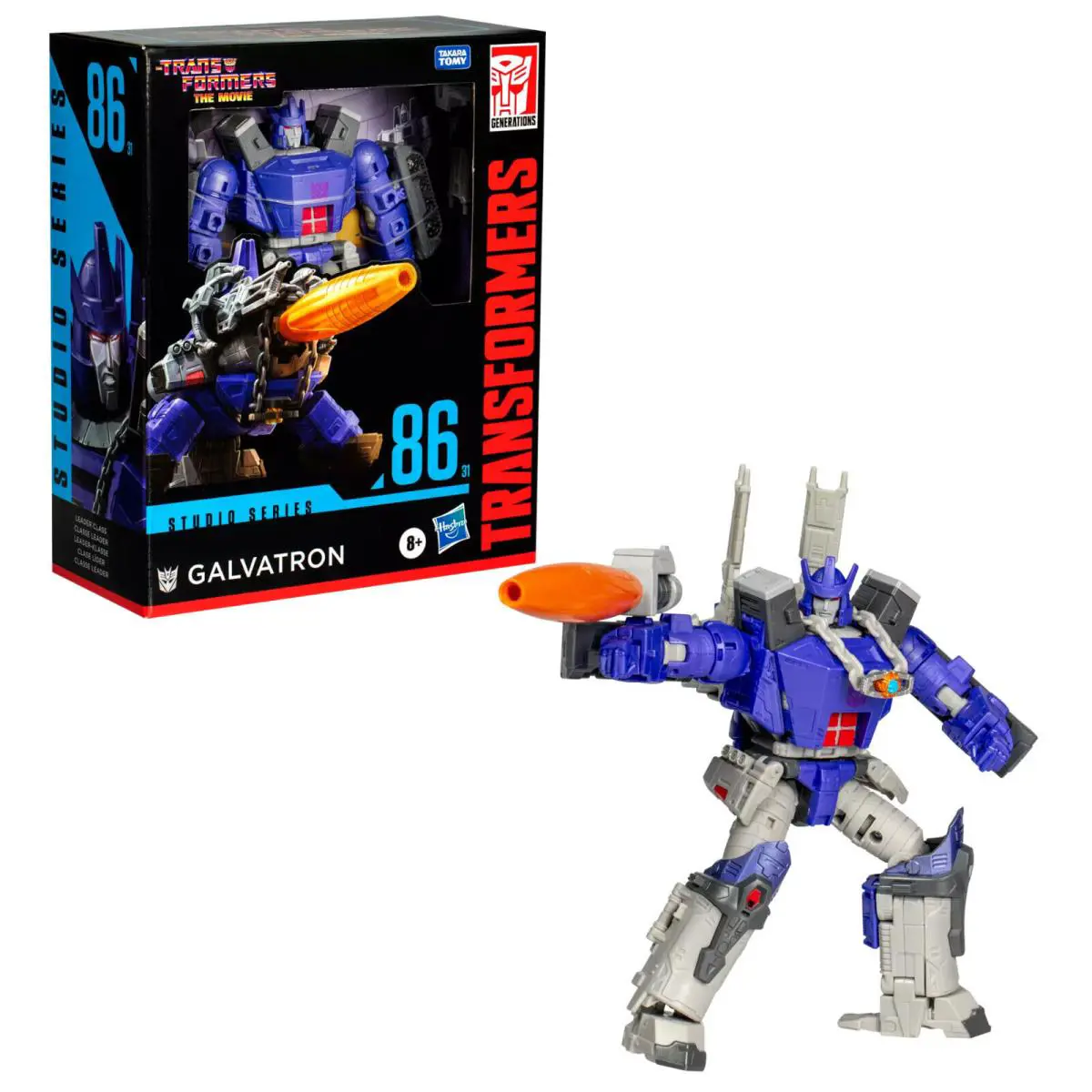 Hasbro The Transformers The Movie Studio Series 86-31 Leader Class Galvatron