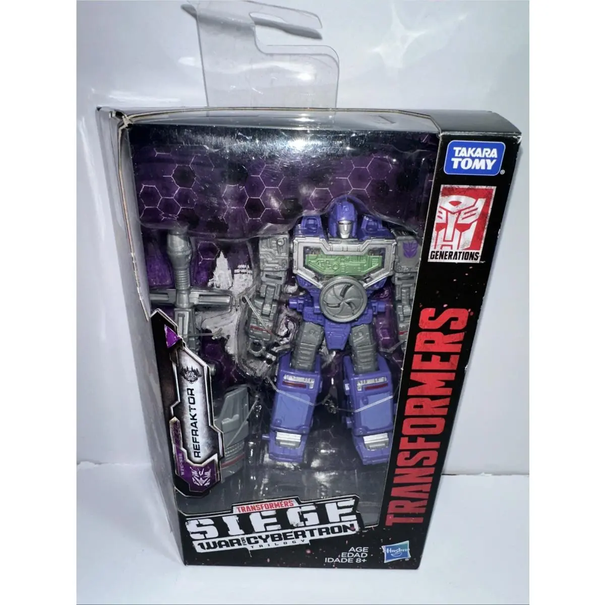 Transformers War For Cybertron Siege Refraktor Deluxe Class