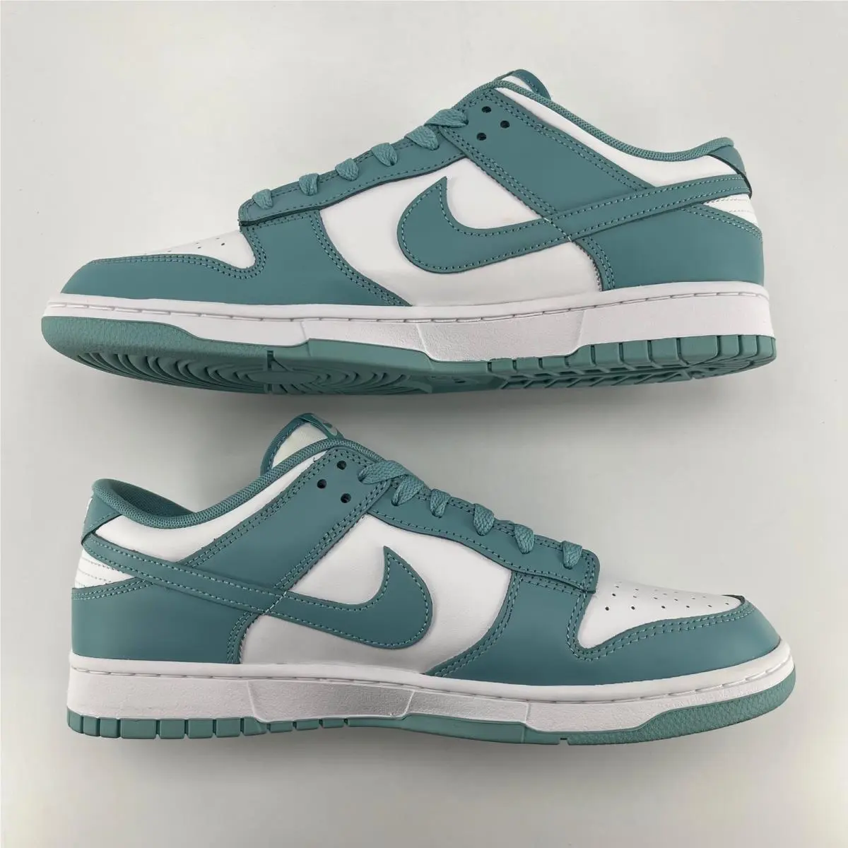 Nike shoes - Nike Dunk Low Retro White Denim Turquoise - DV0833-106 - White 1