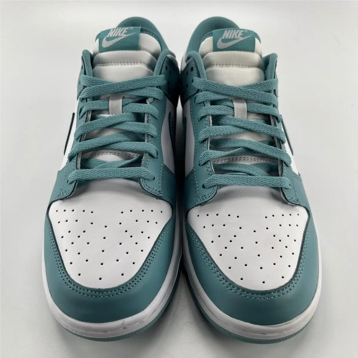 Nike shoes - Nike Dunk Low Retro White Denim Turquoise - DV0833-106 - White 2
