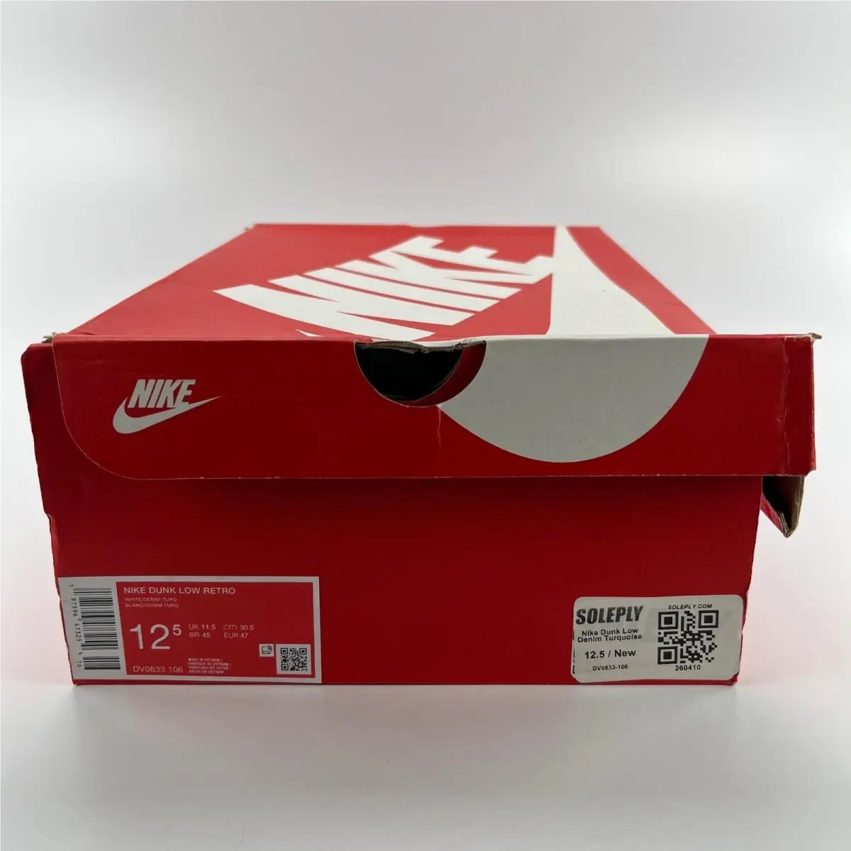 Nike shoes - Nike Dunk Low Retro White Denim Turquoise - DV0833-106 - White 6