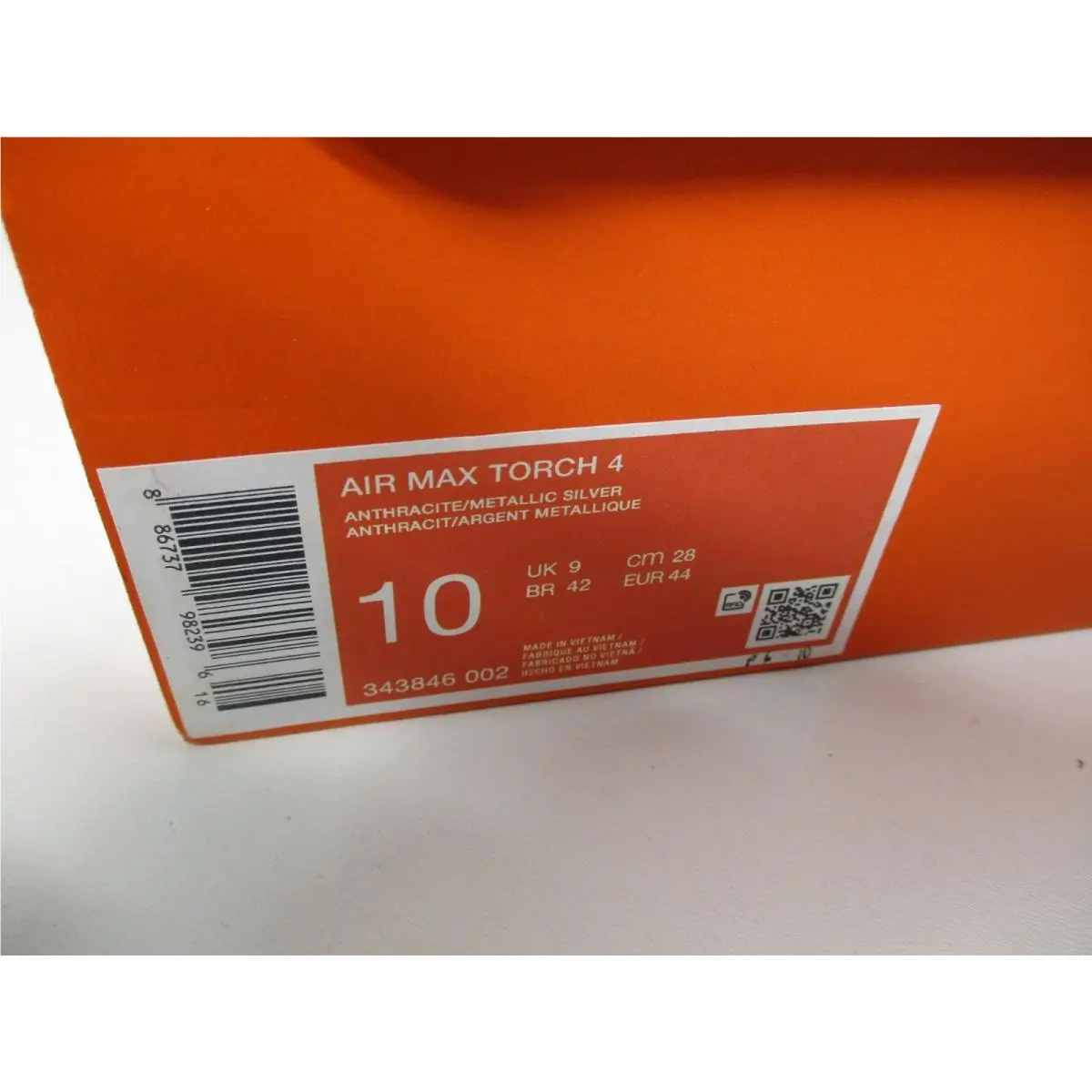 Nike shoes - Nike Air Max Torch - Air Max Torch - 343846-002 - Black 8