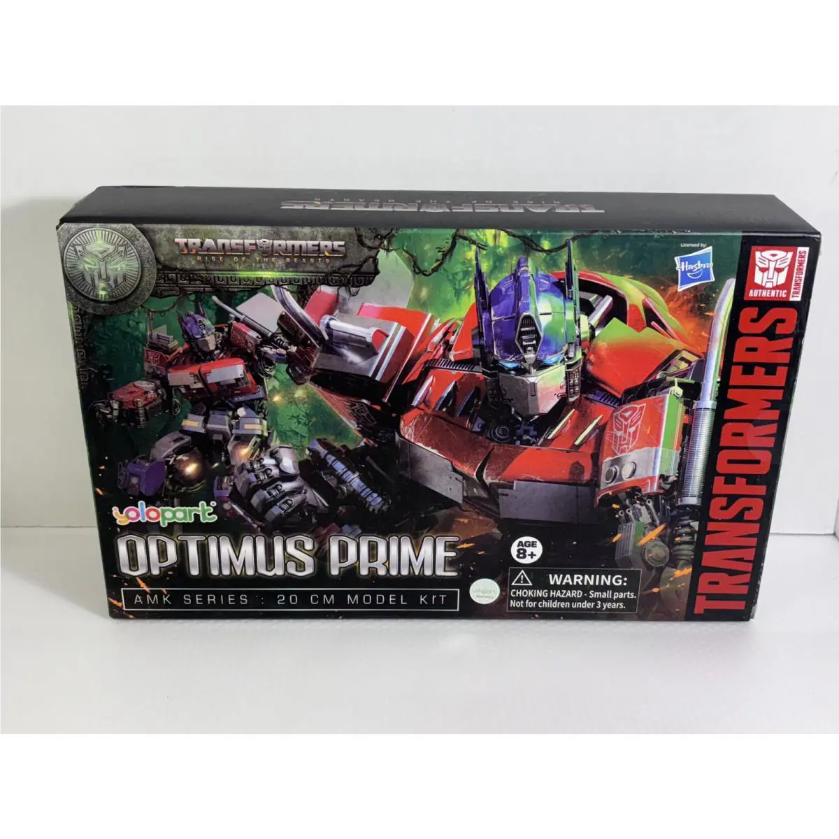 Hasbro Amk Transformers Rise of The Beast Yolopark Optimus Prime 20CM Model Kit