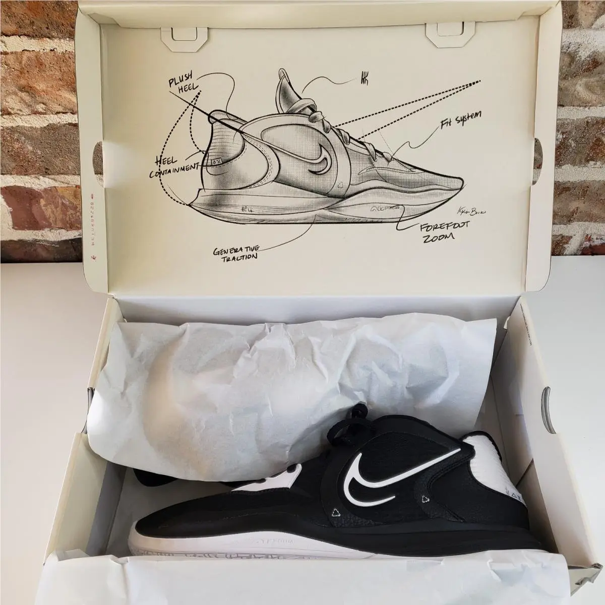 Nike shoes - Nike Kyrie Low 5 TB - DO9617-001 - Gray (UPC: 196149037165) 9