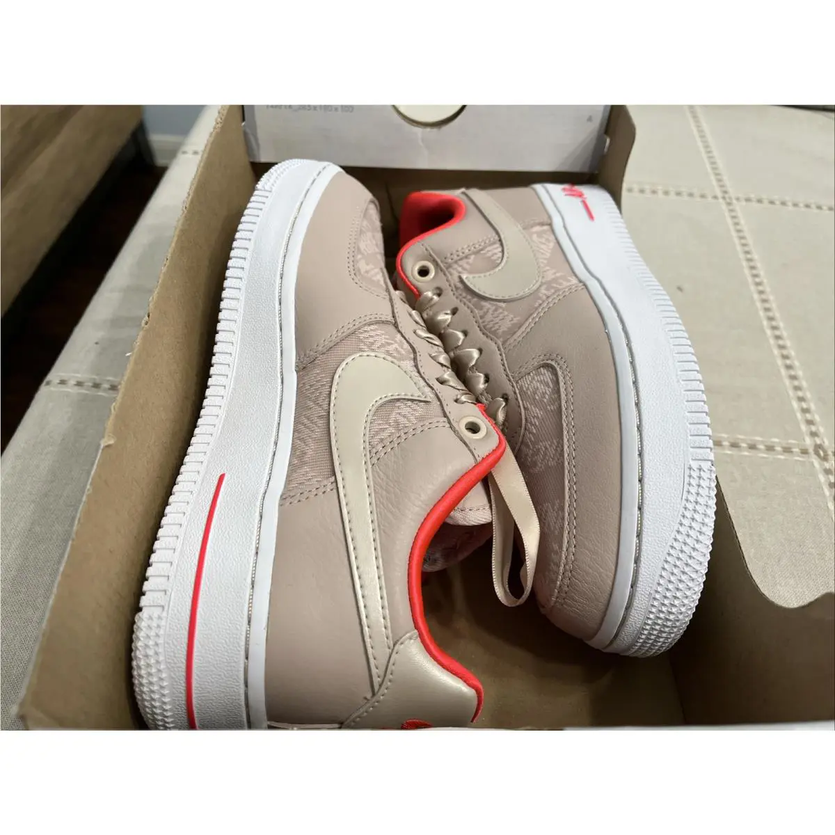 Nike shoes - Nike Air Force 1 `07 - DQ7782-200 - Fossil Stone/Fossil Stone 9