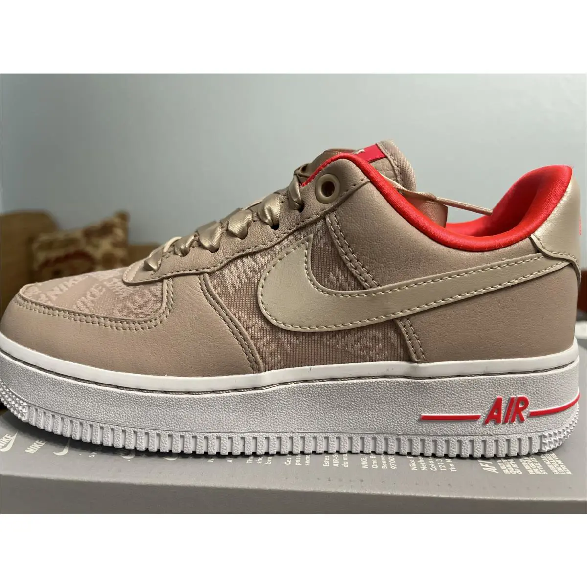 Nike shoes - Nike Air Force 1 `07 - DQ7782-200 - Fossil Stone/Fossil Stone 2