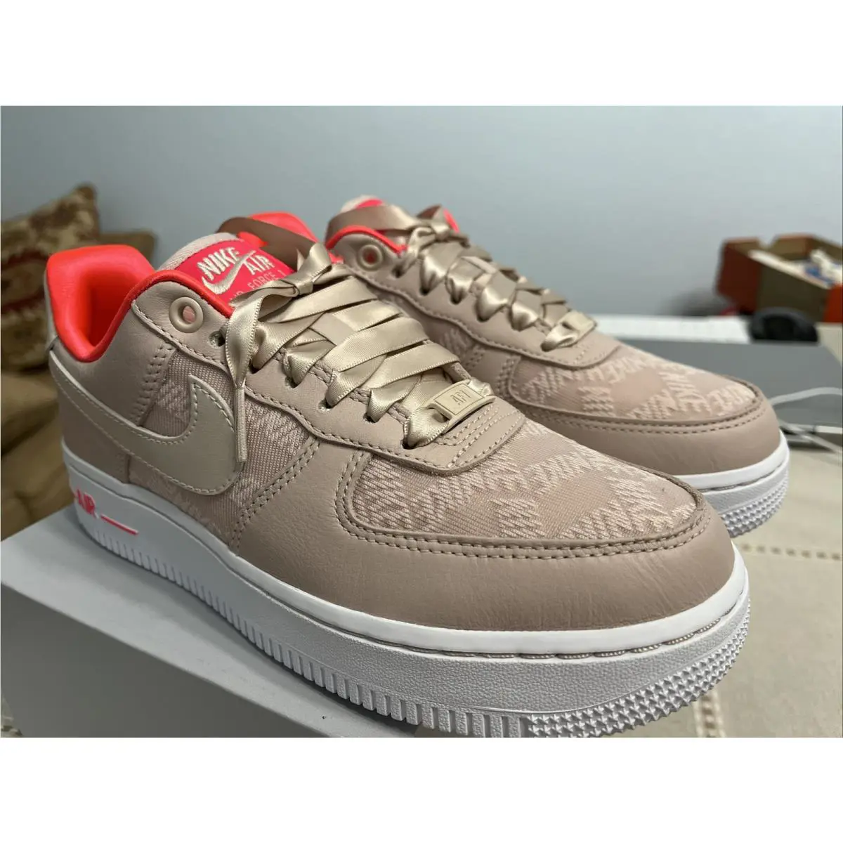 Nike shoes - Nike Air Force 1 `07 - DQ7782-200 - Fossil Stone/Fossil Stone 4
