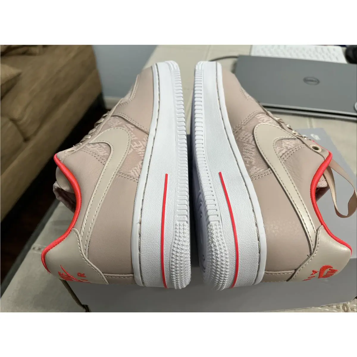 Nike shoes - Nike Air Force 1 `07 - DQ7782-200 - Fossil Stone/Fossil Stone 7