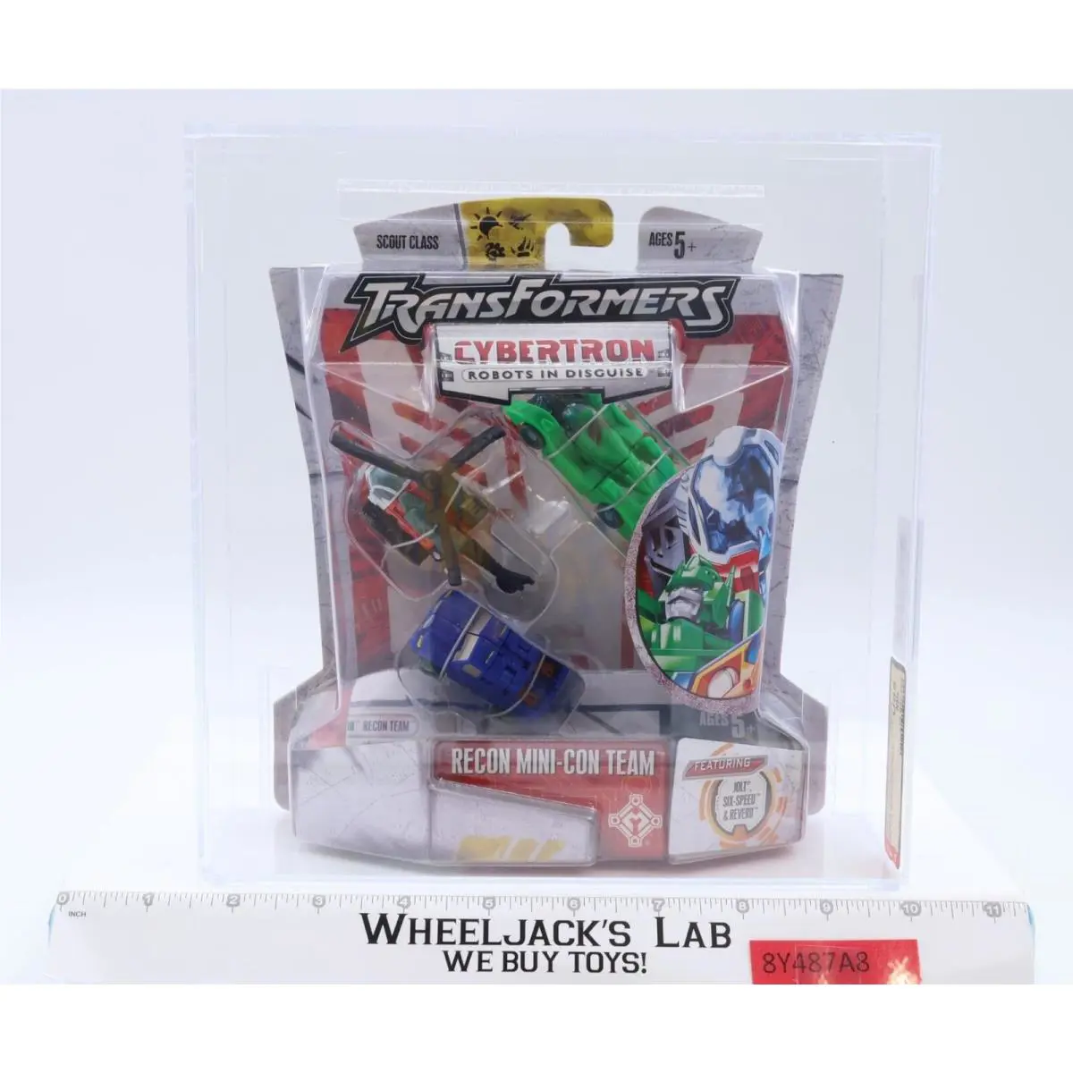 Recon Mini-con Team Afa Graded U85 Transformers Cybertron 2005 Hasbro