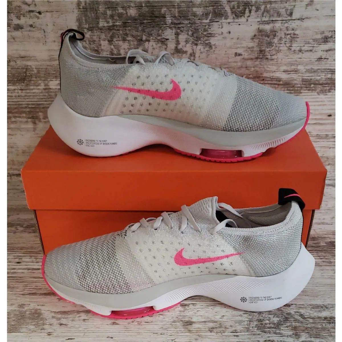 Nike shoes - Nike Zoom Tempo FK - Zoom Tempo - CJ2102 09 - Vast Grey/Black- Grey Fog (UPC: 194494210073) 8