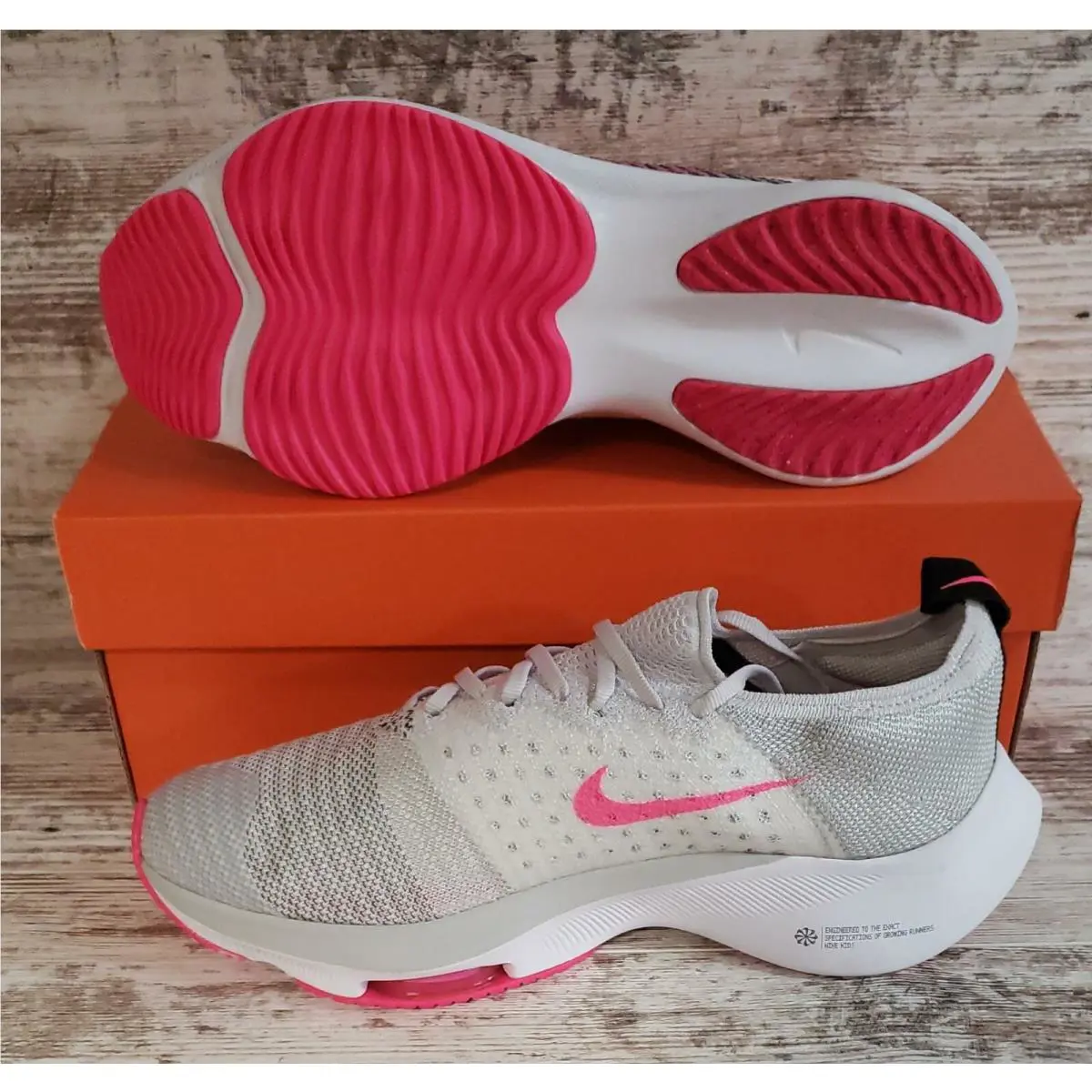 Nike shoes - Nike Zoom Tempo FK - Zoom Tempo - CJ2102 09 - Vast Grey/Black- Grey Fog (UPC: 194494210073) 7