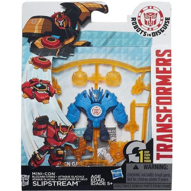 Robots in Disguise Mini-con Blizzard Strike Slipstream Action Figure