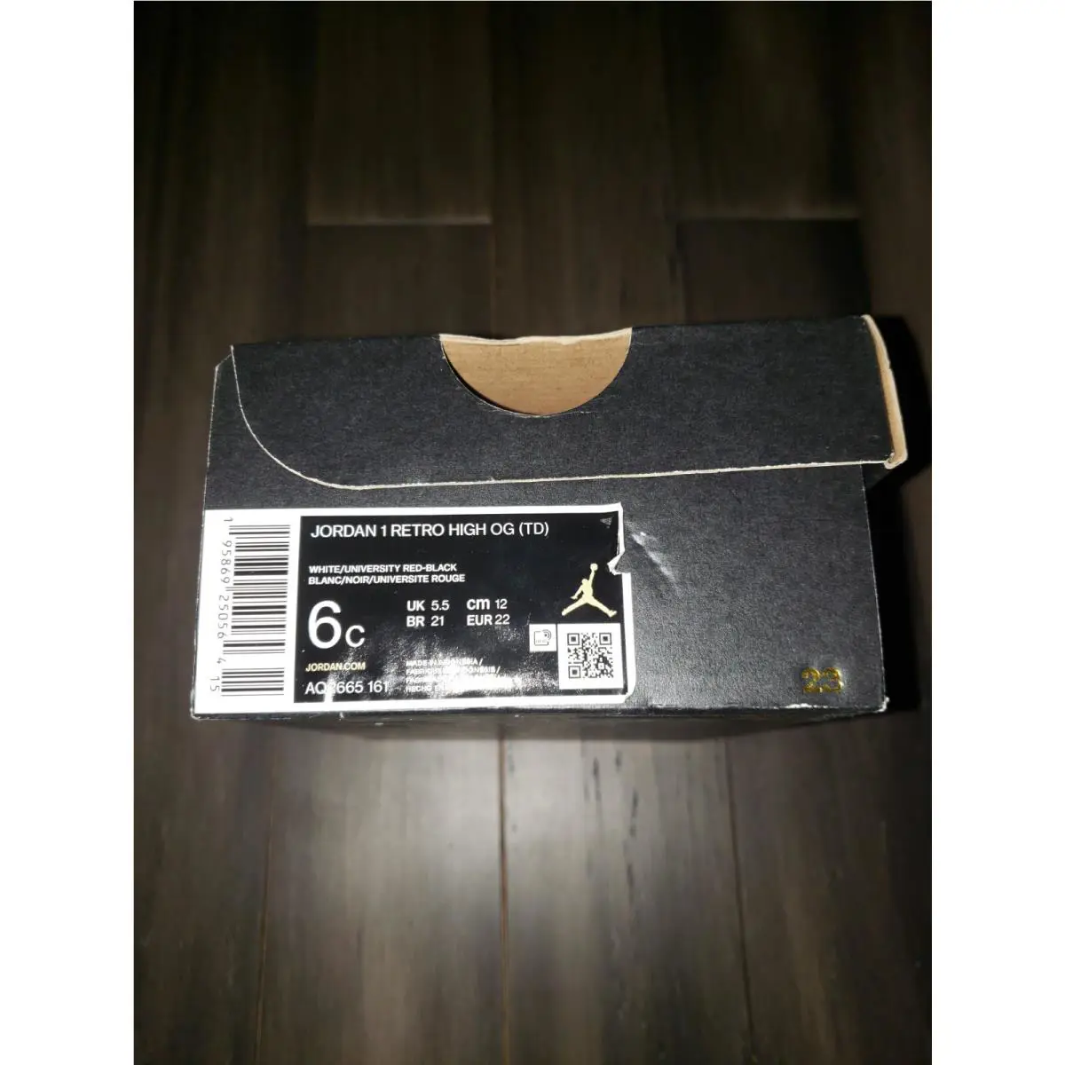 Nike shoes - Air Jordan 1 Retro High - AQ2665 161 - Red 3