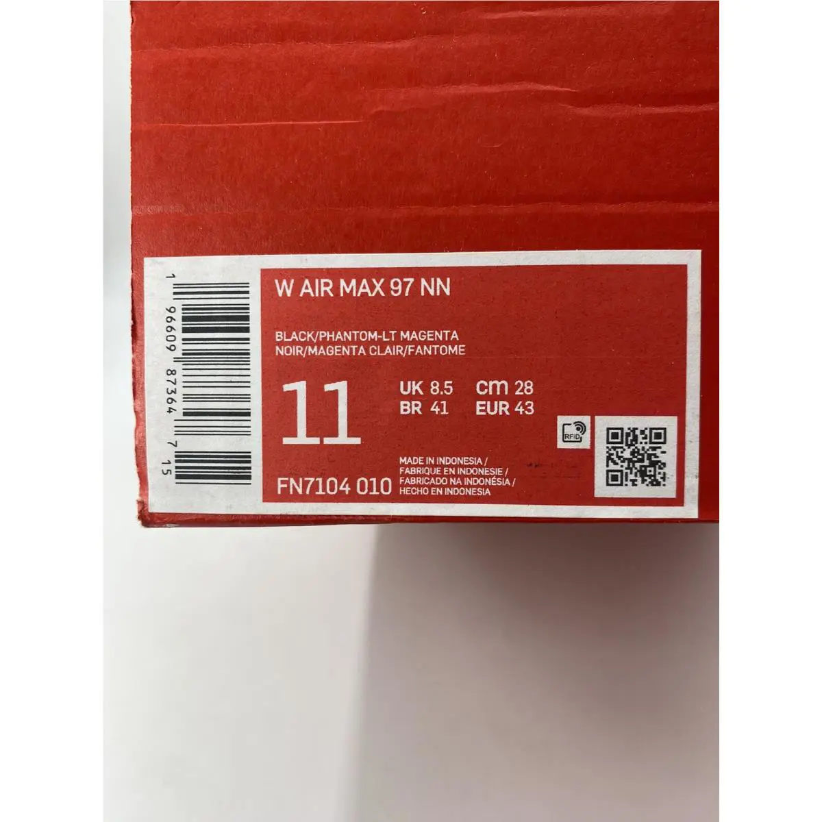 Nike shoes - Nike Phantom - Phantom - FN7104 010 - Black/Phantom-Lt Magenta (UPC: 196609873647) 6
