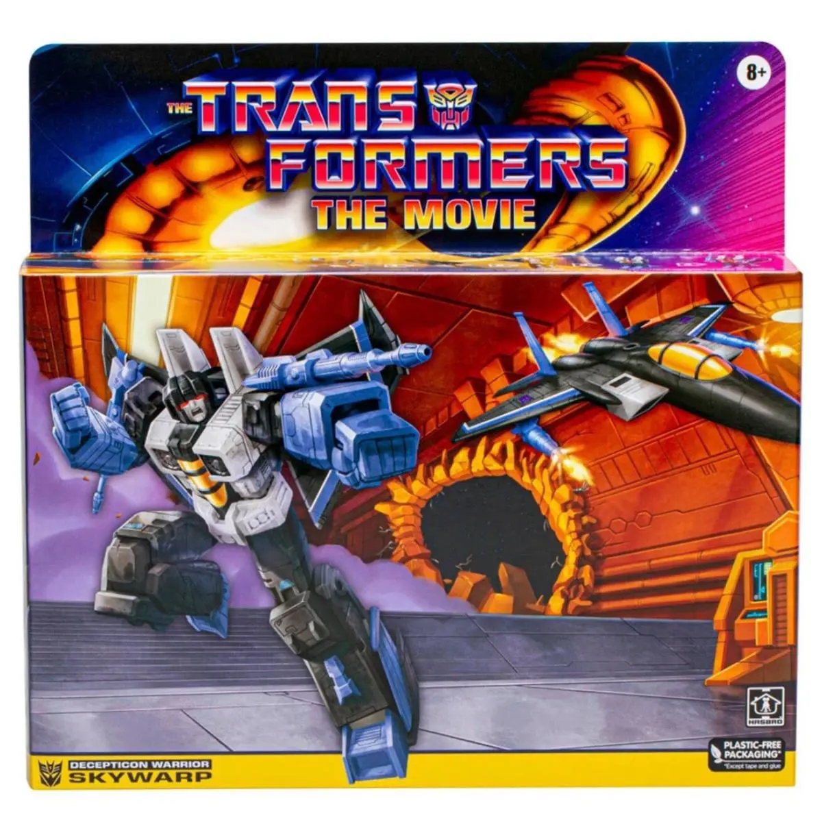 Hasbro Transformers The Movie Retro G1 Skywarp Exclusive Action Figure