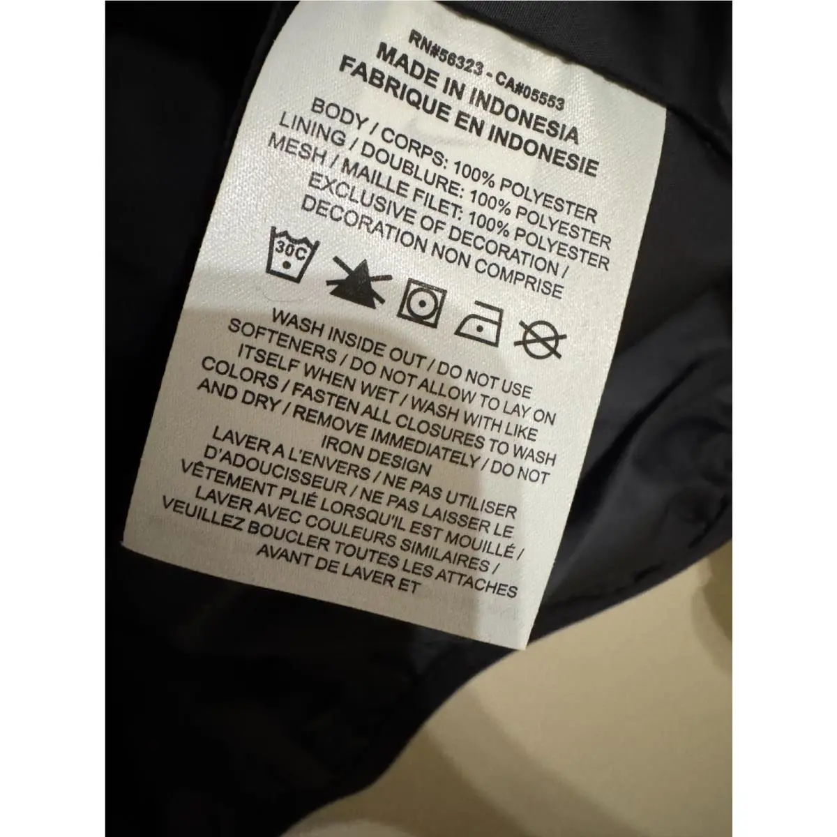 Nike clothing - Nike Sportswear Tech Woven Men`s N24 Packable Lined Jacket - FB7903010 - Black (UPC: 196607411551) 4